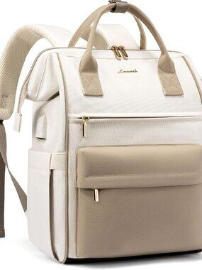Laptop Backpack for Women 15.6 Inch, Travel Backpack with USB Charging Port Larg
